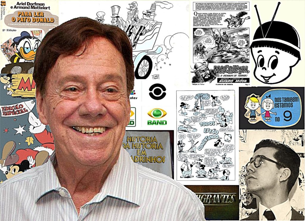 Um grande nome dos quadrinhos: Álvaro de Moya Um grande nome dos quadrinhos: Álvaro de Moya