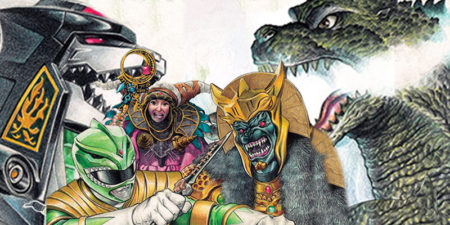 Godzilla vs. The Mighty Morphin Power Rangers #01│Review