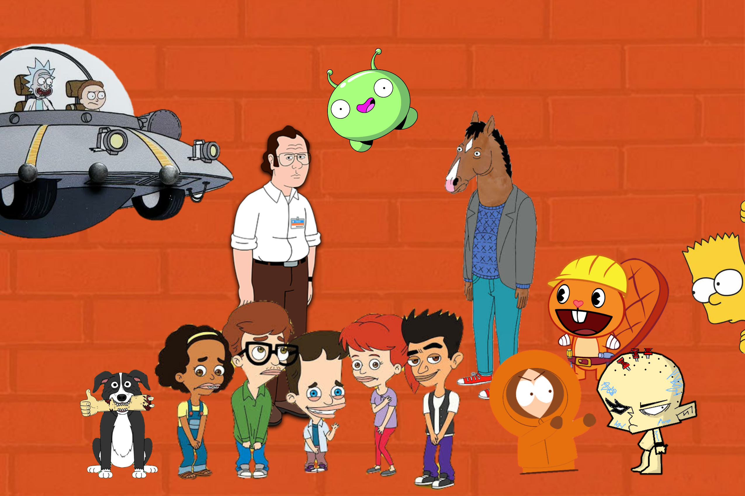 Séries animadas para adultos 🔞 #mrpickles #bricleberry